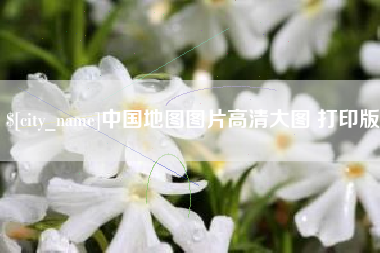 东明中国地图图片高清大图 打印版