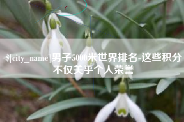 东明男子5000米世界排名-这些积分不仅关乎个人荣誉
