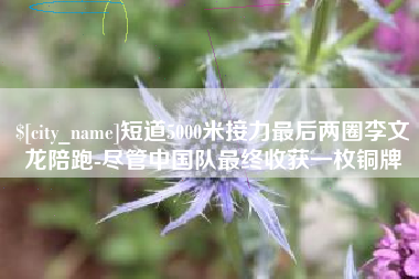 东明短道5000米接力最后两圈李文龙陪跑-尽管中国队最终收获一枚铜牌