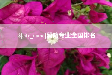 东明消防专业全国排名