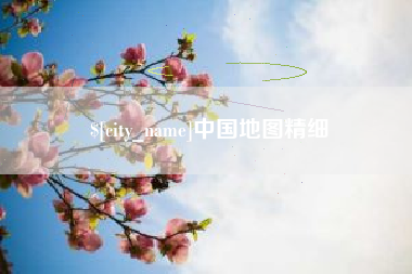 东明中国地图精细