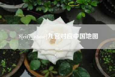 东明九宫对应中国地图