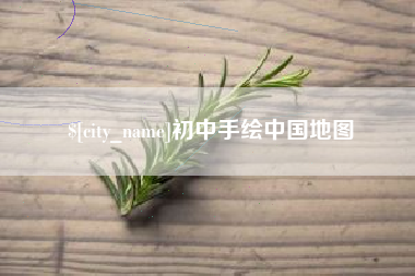 东明初中手绘中国地图