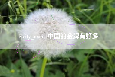 东明中国的金牌有好多