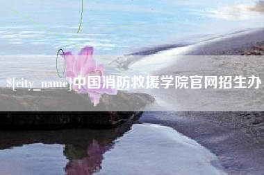 东明中国消防救援学院官网招生办