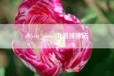 东明九宫排除法