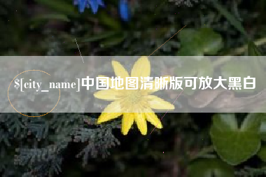 东明中国地图清晰版可放大黑白