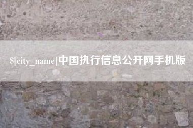 东明中国执行信息公开网手机版