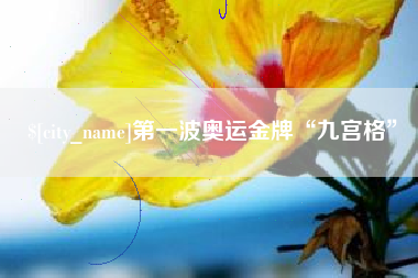 东明第一波奥运金牌“九宫格”