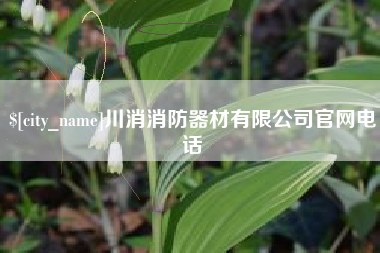 东明川消消防器材有限公司官网电话