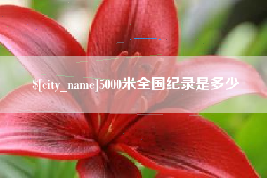 东明5000米全国纪录是多少