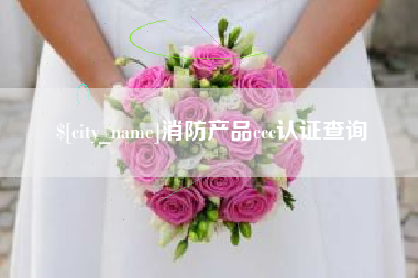 东明消防产品ccc认证查询