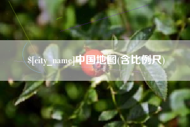 东明中国地图(含比例尺)