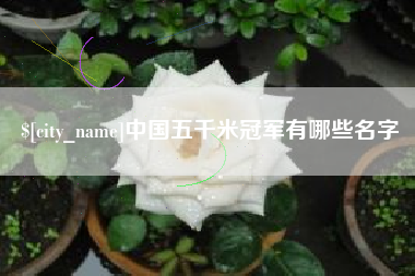 东明中国五千米冠军有哪些名字